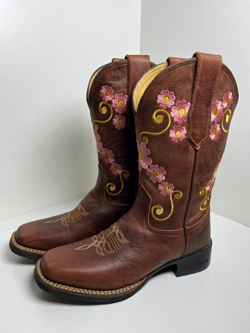 Bota Urbana Boots Floral Country Feminina - Imagem 4