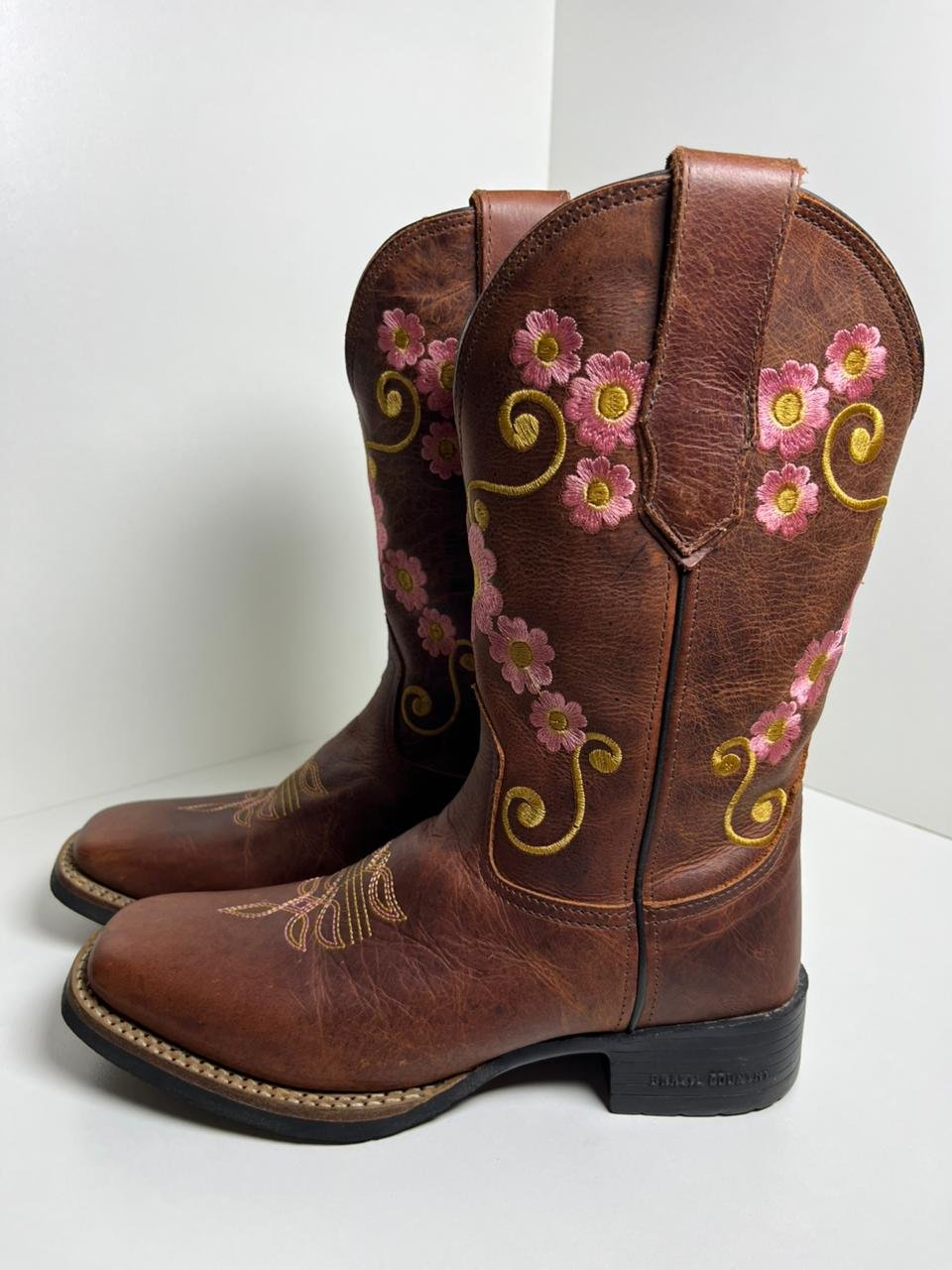 Bota Urbana Boots Floral Country Feminina - Imagem 2